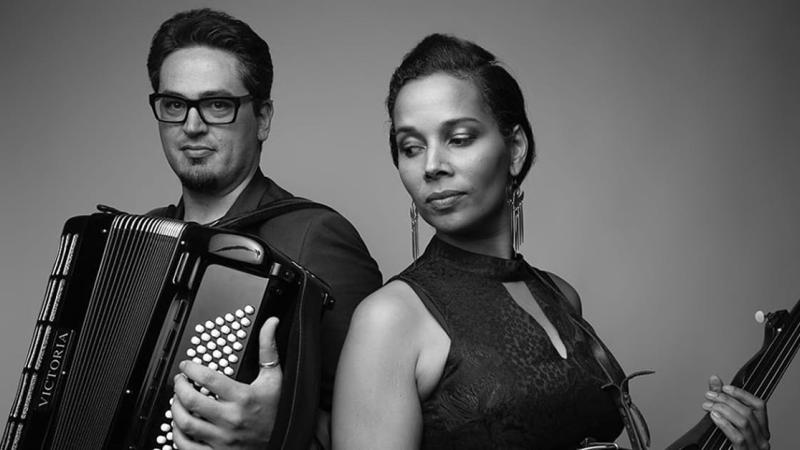 Rhiannon Giddens with Francesco Turrisi